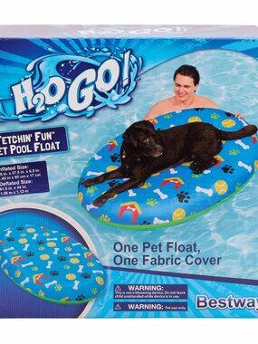 NEW Bestway H2OGO! Fetchin' Fun Pet Pool Float.